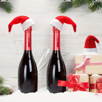 Weihnachtliche Tischdekoration, Mini Santa Hüte Tischdeko