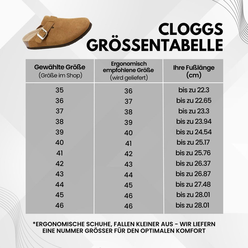 Cloggs - das Original für maximalen Komfort
