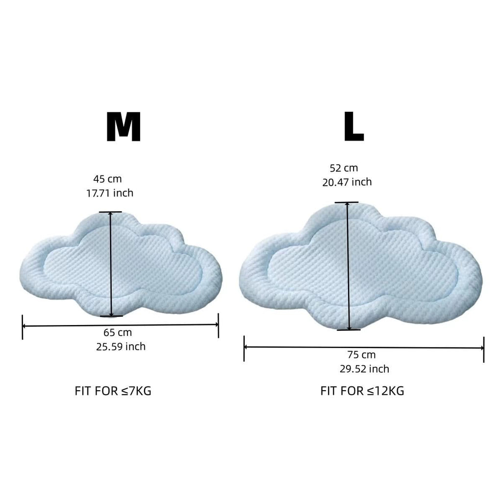 corlado | Kühlende Haustiermatte in Wolkenform für Sommerkomfort