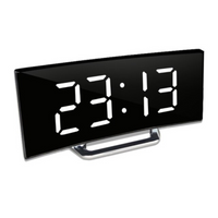 Curveon - LED-Digitalwecker mit gebogenem Display