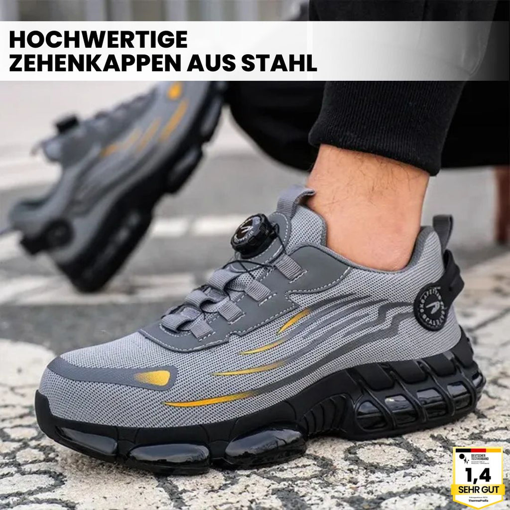 SafeStep - ergonomischer und schmerzlindernder Sicherheitsschuh - Zertifiziert nach EN ISO 20345