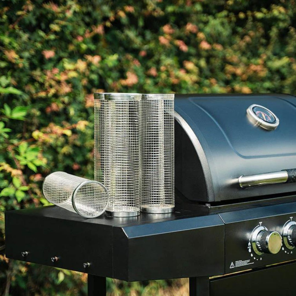 Grillkorb in Edelstahl-Ausführung für das perfekte Grillergebnis