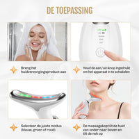 Visavera – Hautverjüngungsgerät 7-in-1 mit EMS & Lichttherapie