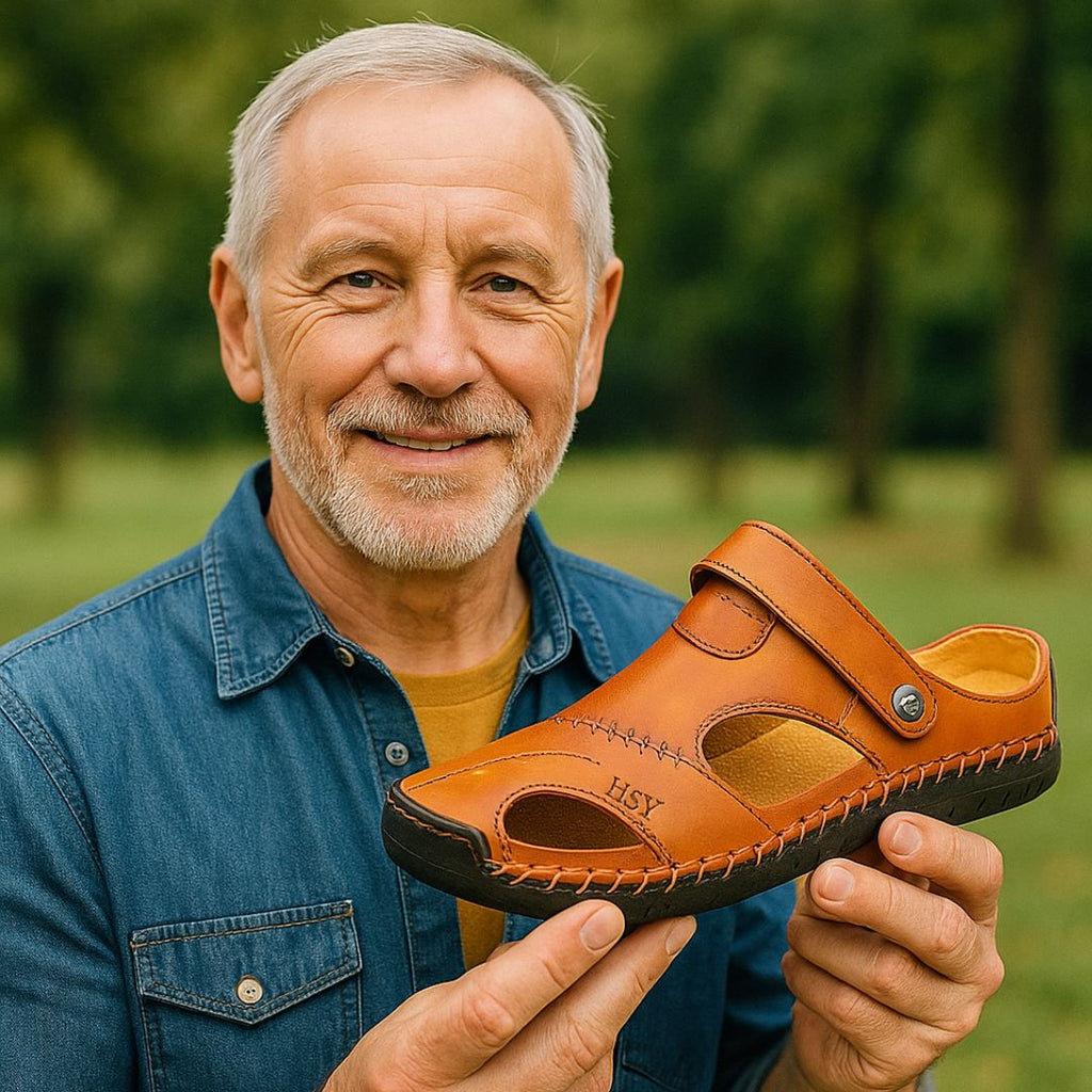 FeelFree - Ergonomische & rutschfeste Leder-Komfortschuhe