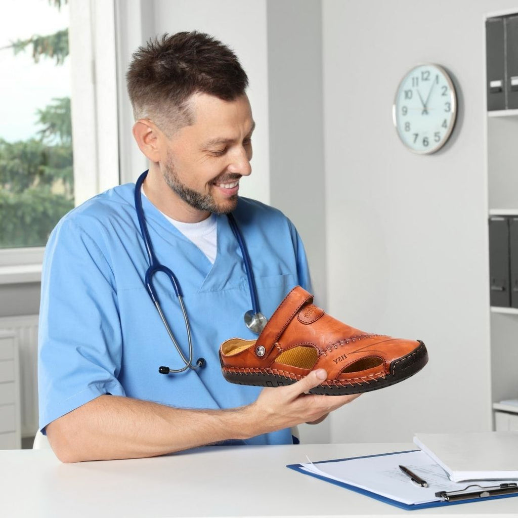 FeelFree - Ergonomische & rutschfeste Leder-Komfortschuhe