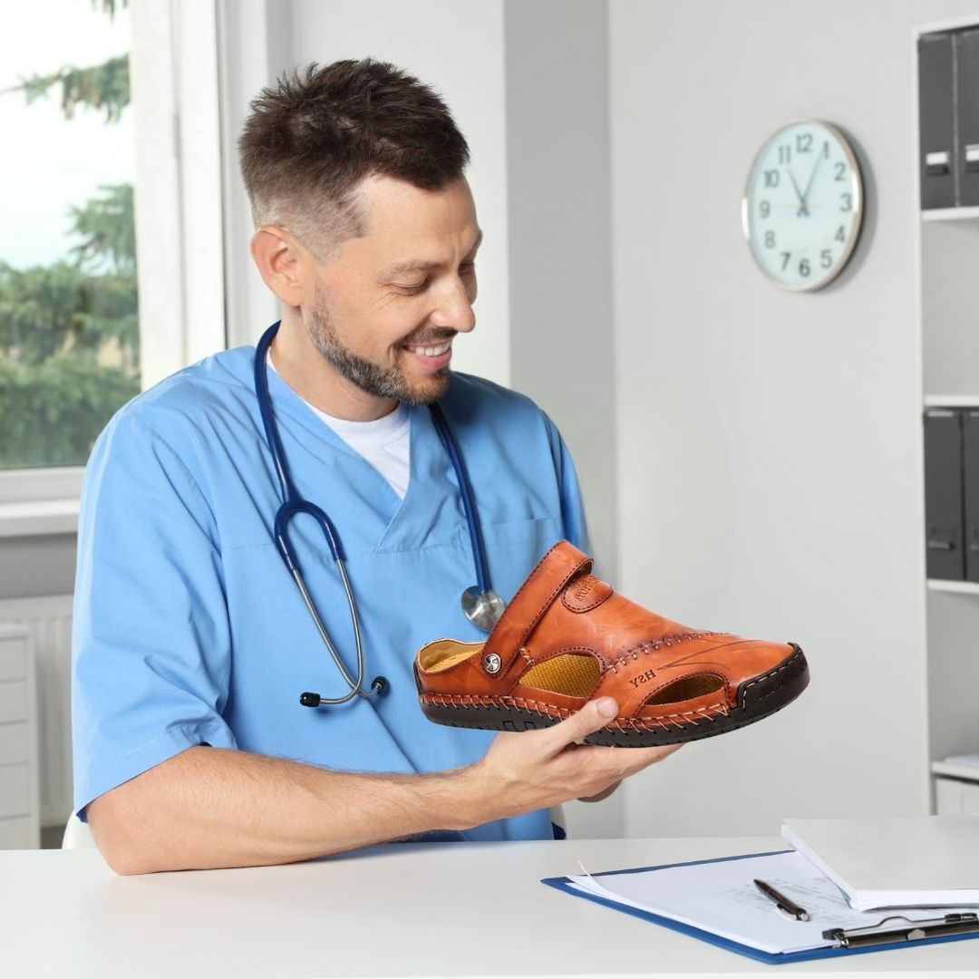 FeelFree - Ergonomische & rutschfeste Leder-Komfortschuhe