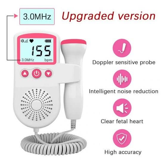 corlado | Tragbarer Herzmonitor mit LCD-Display für einfache Überwachung