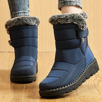 Fionara – Damen Winterstiefel wasserdicht mit Pelzfutter, knöchelhoch