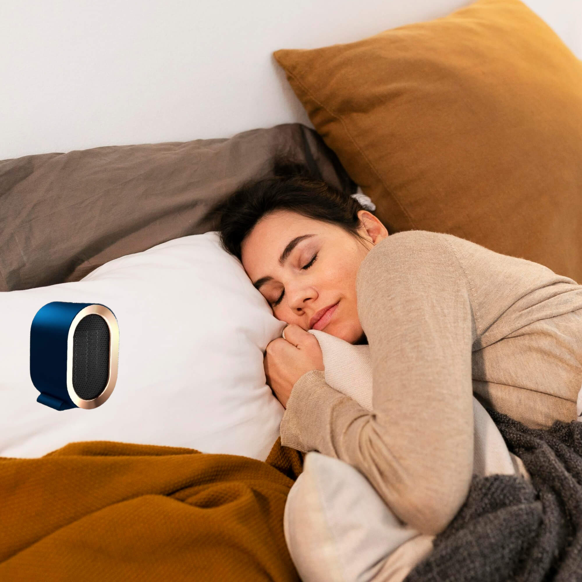 corlado | BreezeHeat | Kompakte Heizlüfter – Schnelles Heizen für Zuhause und Büro