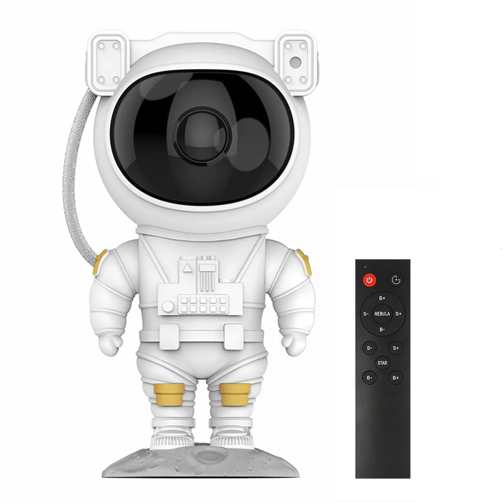 Galaxy Projektor Lampe, Astronaut Sternennebel Nachtlicht, Schlafzimmer