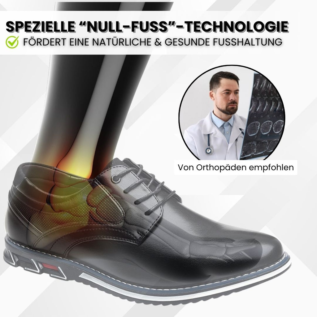 Gatsby Premium – Ergonomischer & Eleganter Business-Schuh zur Schmerzlinderung