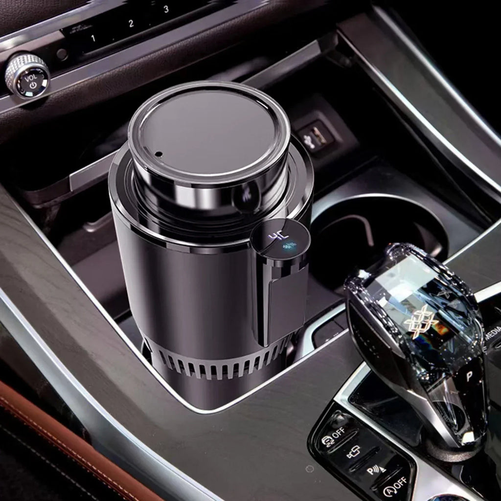 corlado | 2 in 1 Smart Auto Heizungs Kühlbecherhalter