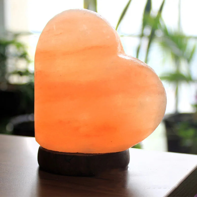 USB Himalaya-Salzlampe, Farbwechsel LED Kristall-Nachtlicht