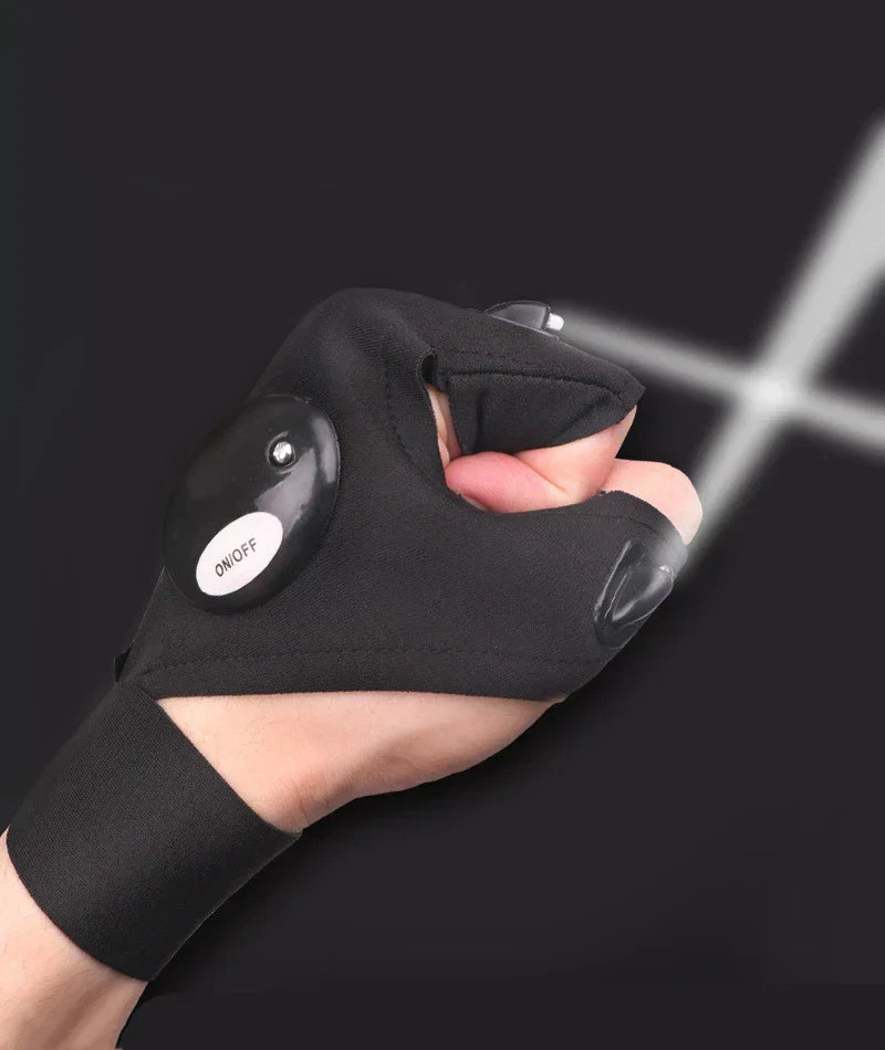 corlado | LED Taschenlampenhandschuhe