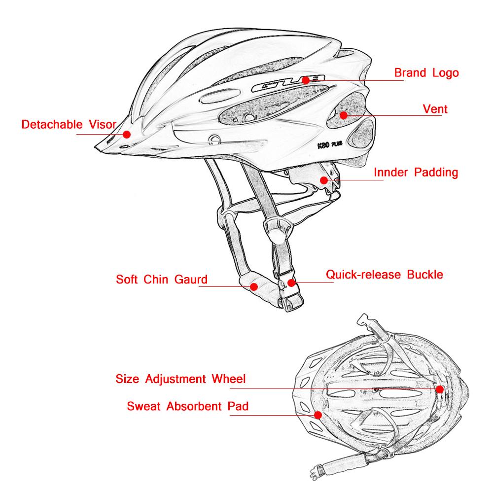 corlado | Fahrradhelm mit Goggles