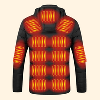 corlado | Herren- & Damen-Heizjacke – Beste wiederaufladbare beheizte Pufferjacke, leichte batteriebetriebene Winterjacke UK