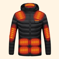 corlado | Herren- & Damen-Heizjacke – Beste wiederaufladbare beheizte Pufferjacke, leichte batteriebetriebene Winterjacke UK