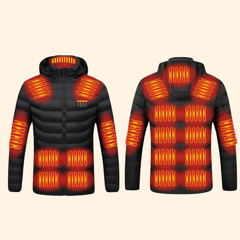 corlado | Herren- & Damen-Heizjacke – Beste wiederaufladbare beheizte Pufferjacke, leichte batteriebetriebene Winterjacke UK