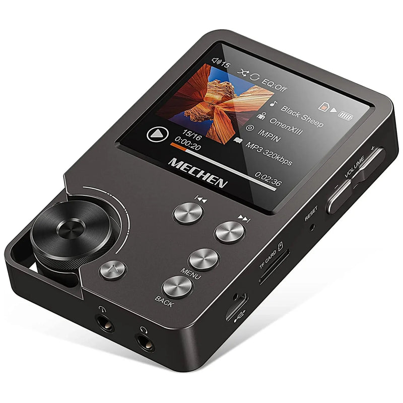 corlado | HiFi MP3 Player MECHEN-M30 – Premium verlustfreies Audio mit 64GB Speicherkarte, unterstützt bis zu 256GB