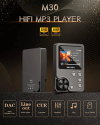 corlado | HiFi MP3 Player MECHEN-M30 – Premium verlustfreies Audio mit 64GB Speicherkarte, unterstützt bis zu 256GB