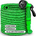 Pflex Set - Flexibler Gartenschlauch inkl. 7 Funktionen Hochdruck Brause