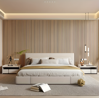 WoodLuxe - Selbstklebende 3D-Holz-Wandpaneele für moderne Innenräume