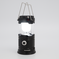 Jagd Solar-LED Camping-Laterne, wiederaufladbar, tragbar
