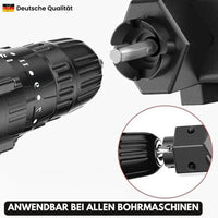 PowerMax Säge - elektrischer Kettensägenaufsatz für Bohrmaschinen - das Original