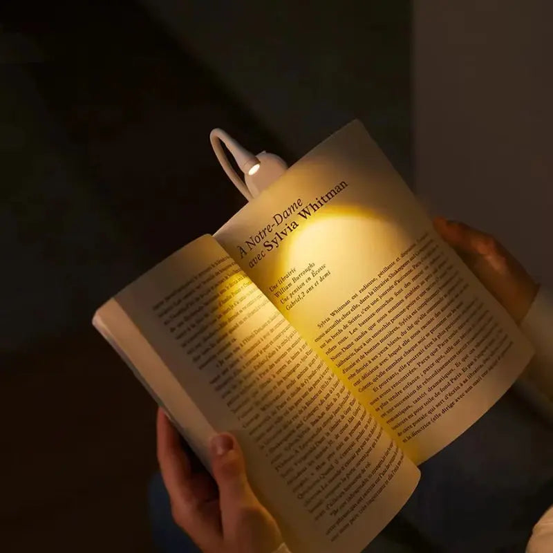 corlado | Leseleuchte Buchklemme Wiederaufladbar