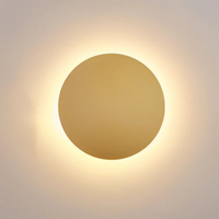 LumoLite - Elegante LED-Wandleuchte mit rundem, modernem Design