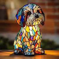 Leuchthund - handgefertigte Lampe, die Herzen erstrahlen lässt