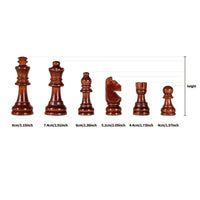 Cavalier Massivholz Schachspiel – Klappbares Holzbrett mit Handgefertigten Figuren für Strategie & Stil