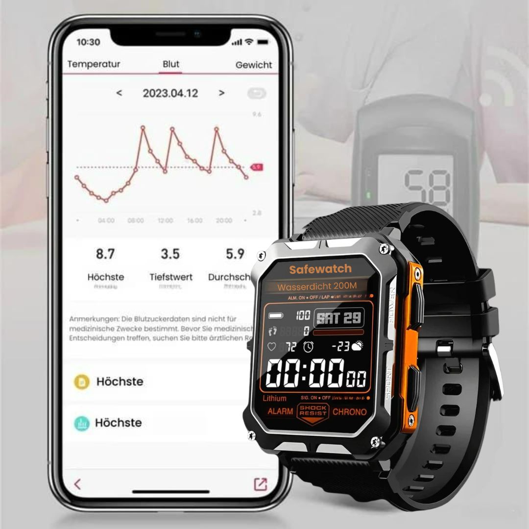 AirForce Health K-52 - die unzerstörbare zertifizierte Militär-Gesundheitsuhr (2025)