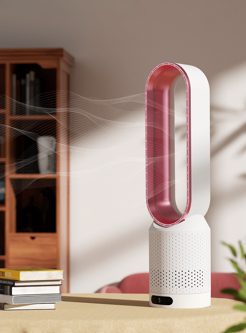 Tragbarer Luftkühler – Premium Ventilator mit Kühlfunktion & LED-Beleuchtung