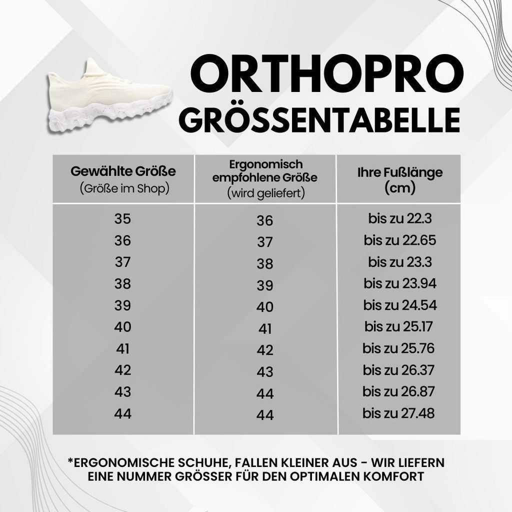 Ortho Pro - Ergonomischer & rutschfester Schmerzlinderuns-Schuh
