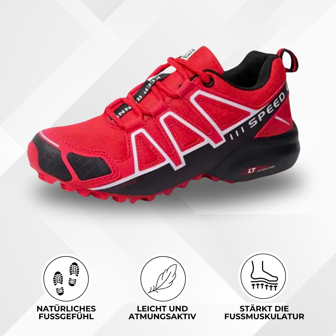 OrthoTrekking - rutschfeste, wasserdichte & ergonomische Wanderschuhe