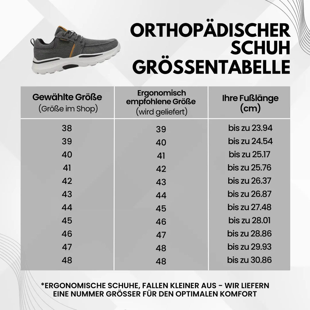 Orthopädische Schuhe für Komfort und Schmerzlinderung - Unisex