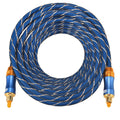 corlado | EMK LSYJ-A 10m OD6.0mm vergoldetes Metallkopf Toslink männlich zu männlich digitales optisches Audiokabel