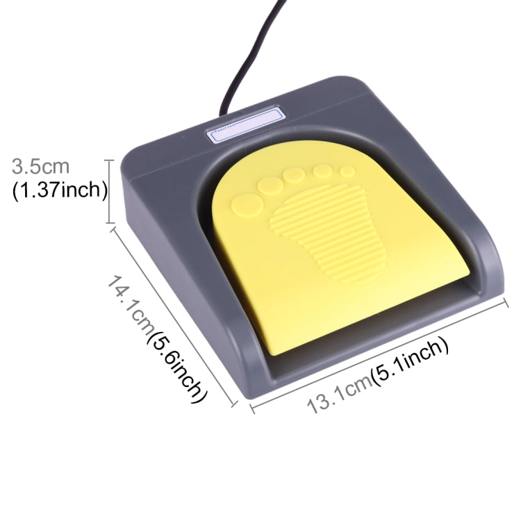 corlado | FS2016_USB PCsensor USB-Fußschalter Fußsteuerungstastatur, Multimedia / Tastatur / Gamepad / Maus / String / B Ultraschallbildakquisitionsfunktionen