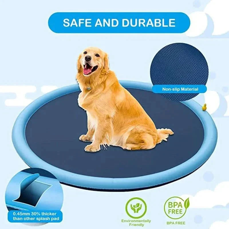 corlado | Interaktive Wasser Matte für Hunde im Sommer