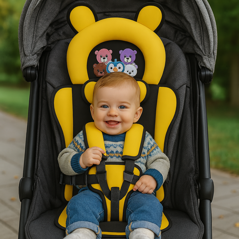 Tragbarer Baby-Reisesitz-Gurt, leicht, faltbar, sicher für unterwegs