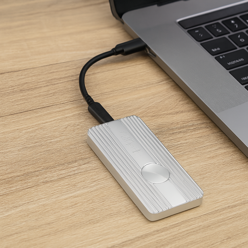 Tragbare SSD, USB-C, High-Speed Speicherlaufwerk, extern