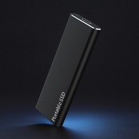 Tragbare externe SSD, Aluminium, High-Speed Speicherlaufwerk