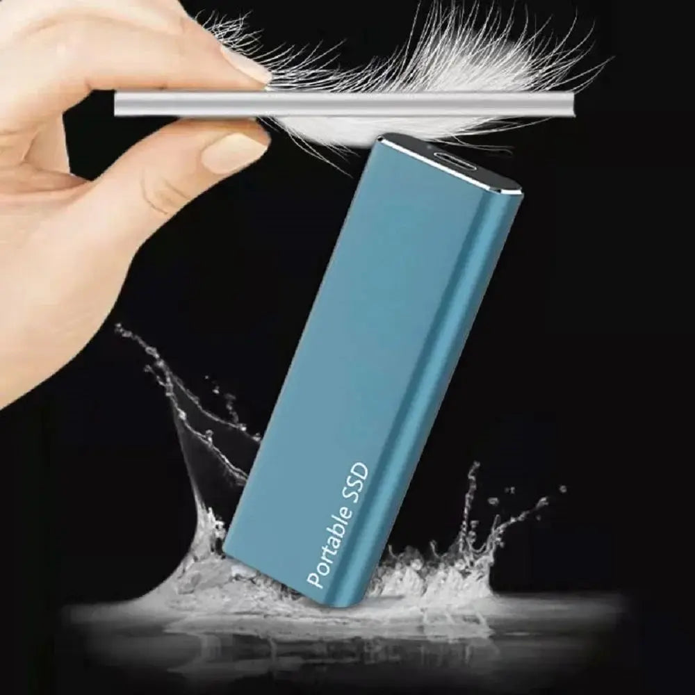 Tragbare externe SSD, Aluminium, High-Speed Speicherlaufwerk
