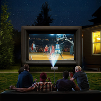 Tragbarer Mini Projektor, Heimkino Display, kompakt