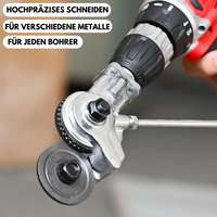 Elektrischer Bohrmaschinen-Blechschneider – Aufsatz für Metall, Wellblech & Platten | Nibbler Schneidwerkzeug