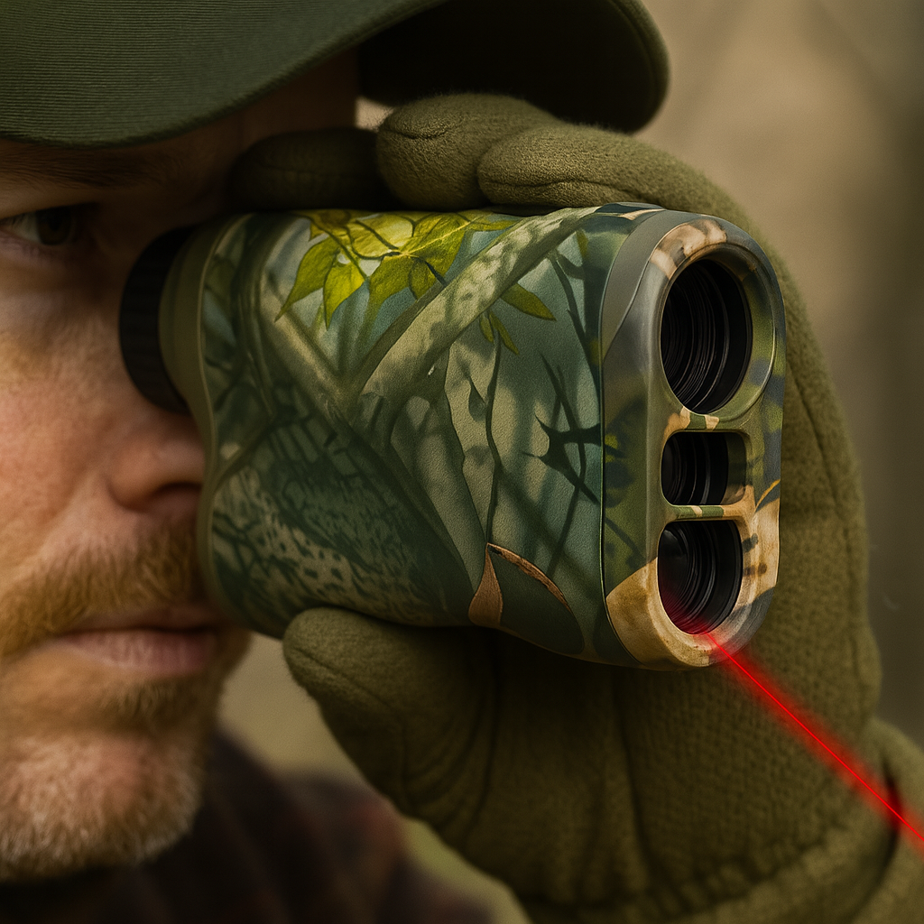 Laser-Entfernungsmesser, Camouflage Jagdausrüstung