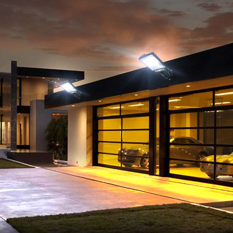 corlado | Solar LED-Außenstrahler mit Bewegungssensor
