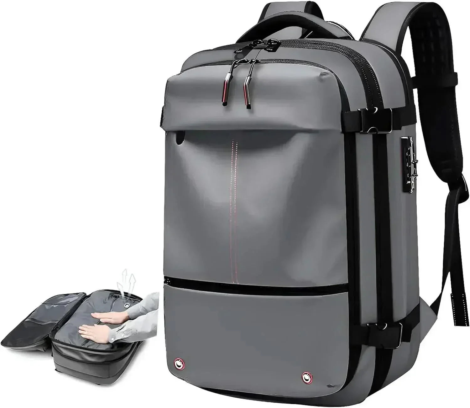 corlado | Komprimierbarer Laptop-Rucksack für das Reisen