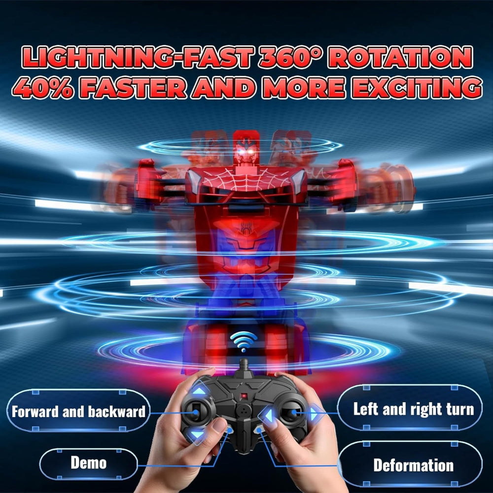 Ferngesteuertes Geschenk Roboter Auto Spielzeug mit LED Licht